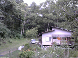 長野県菅平高原 ゆたか山荘 西側(坂上) 2026/07/27 18:15