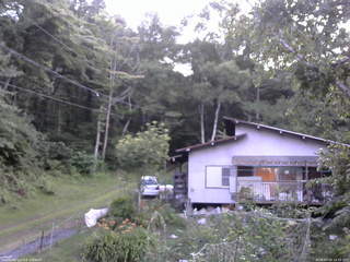 長野県菅平高原 ゆたか山荘 西側(坂上) 2026/07/29 18:30