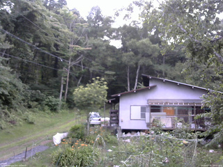 長野県菅平高原 ゆたか山荘 西側(坂上) 2026/07/31 18:15