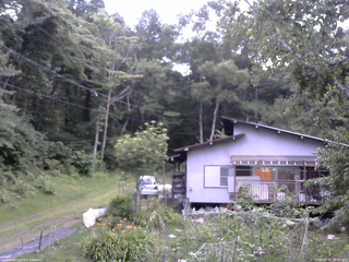 長野県菅平高原 ゆたか山荘 西側(坂上) 2026/07/31 18:30