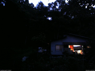 長野県菅平高原 ゆたか山荘 西側(坂上) 2026/08/14 19:00