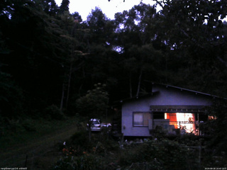 長野県菅平高原 ゆたか山荘 西側(坂上) 2026/08/20 18:45