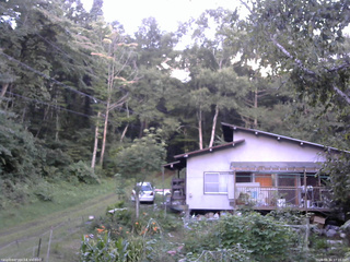 長野県菅平高原 ゆたか山荘 西側(坂上) 2026/08/24 17:15