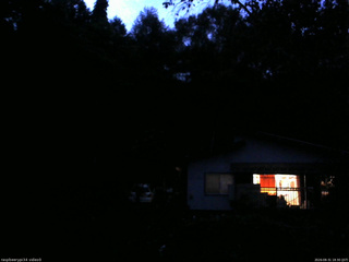 長野県菅平高原 ゆたか山荘 西側(坂上) 2026/08/31 18:30