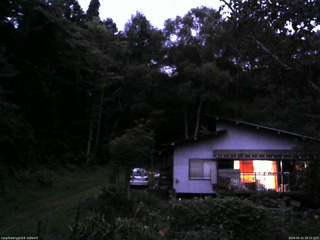 長野県菅平高原 ゆたか山荘 西側(坂上) 2026/09/10 18:15