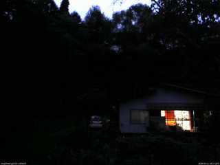 長野県菅平高原 ゆたか山荘 西側(坂上) 2026/09/11 18:15