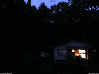 長野県菅平高原 ゆたか山荘 西側(坂上) 2026/09/12 18:15