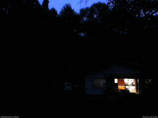 長野県菅平高原 ゆたか山荘 西側(坂上) 2026/09/14 18:15