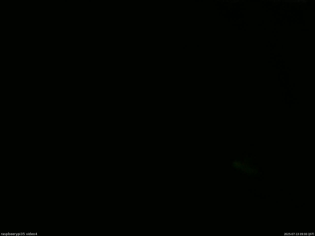 長野県菅平高原 ゆたか山荘 東側上空 2025/07/13 09:00