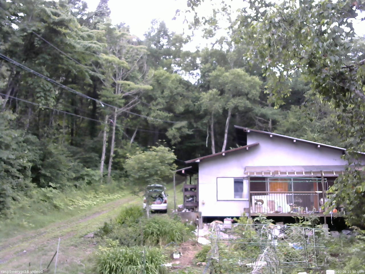 長野県菅平高原 ゆたか山荘 西側(坂上) 2025/07/16 15:30