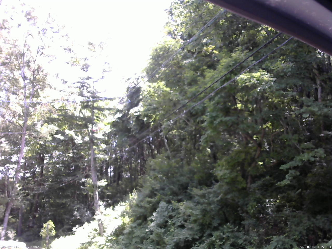 長野県菅平高原 ゆたか山荘 駐車場 2025/07/16 11:15