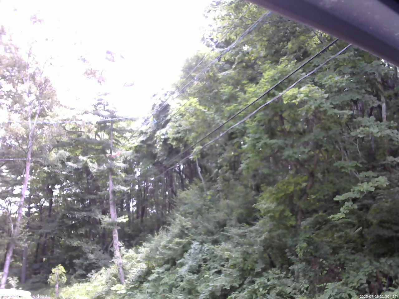 長野県菅平高原 ゆたか山荘 駐車場 2025/07/16 11:30