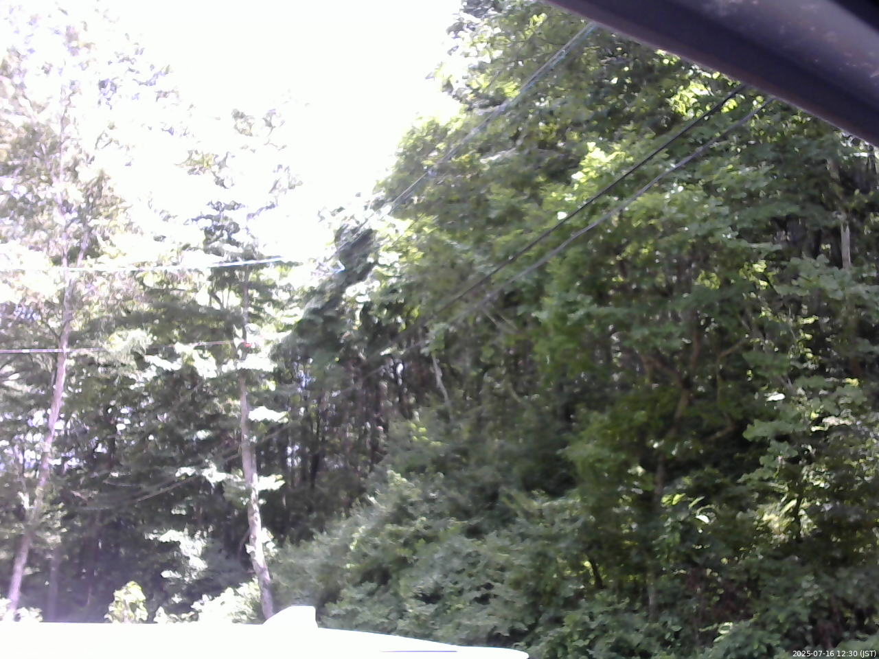 長野県菅平高原 ゆたか山荘 駐車場 2025/07/16 12:30