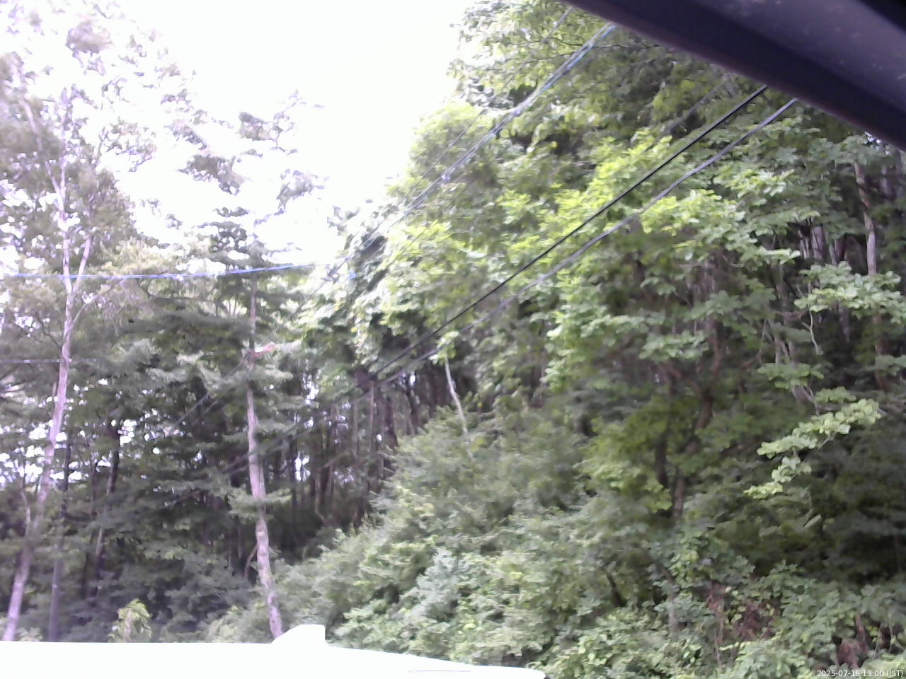 長野県菅平高原 ゆたか山荘 駐車場 2025/07/16 13:00