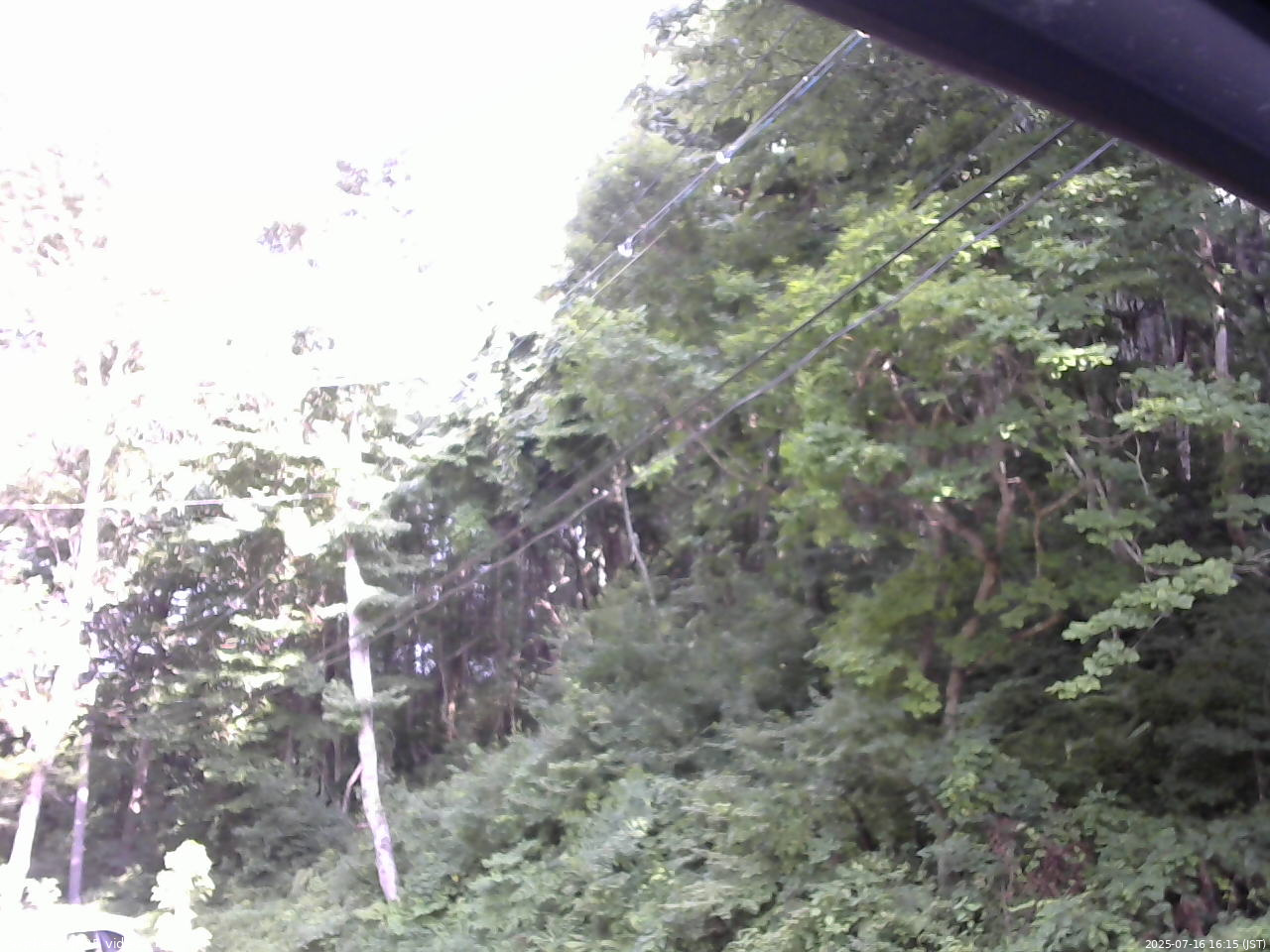長野県菅平高原 ゆたか山荘 駐車場 2025/07/16 16:15