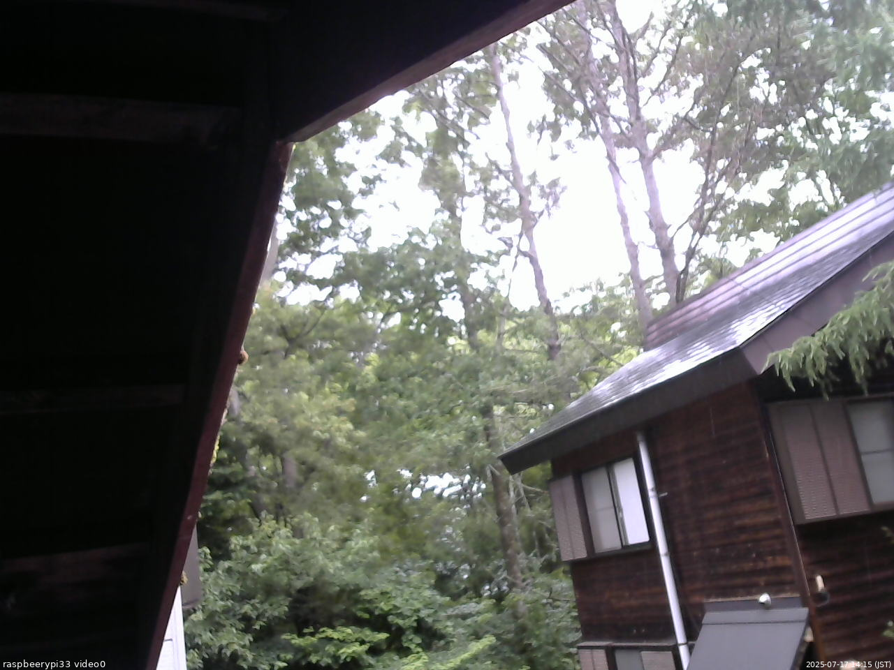 長野県菅平高原 ゆたか山荘 北側 2025/07/17 14:15