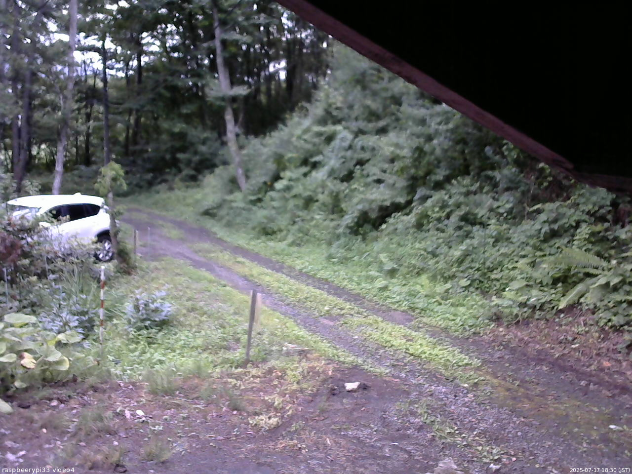 長野県菅平高原 ゆたか山荘 東側(坂下) 2025/07/17 18:30