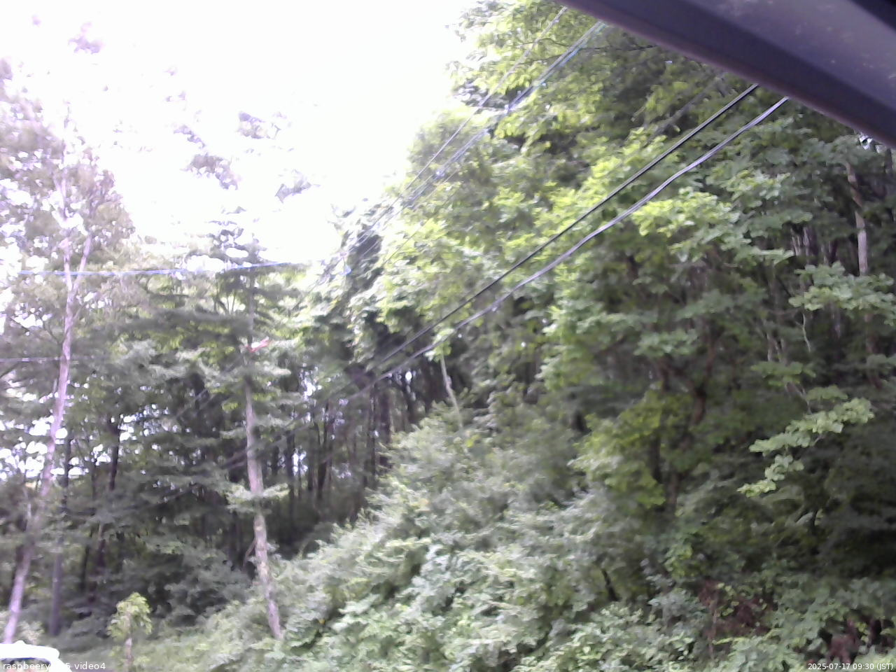 長野県菅平高原 ゆたか山荘 東側上空 2025/07/17 09:30