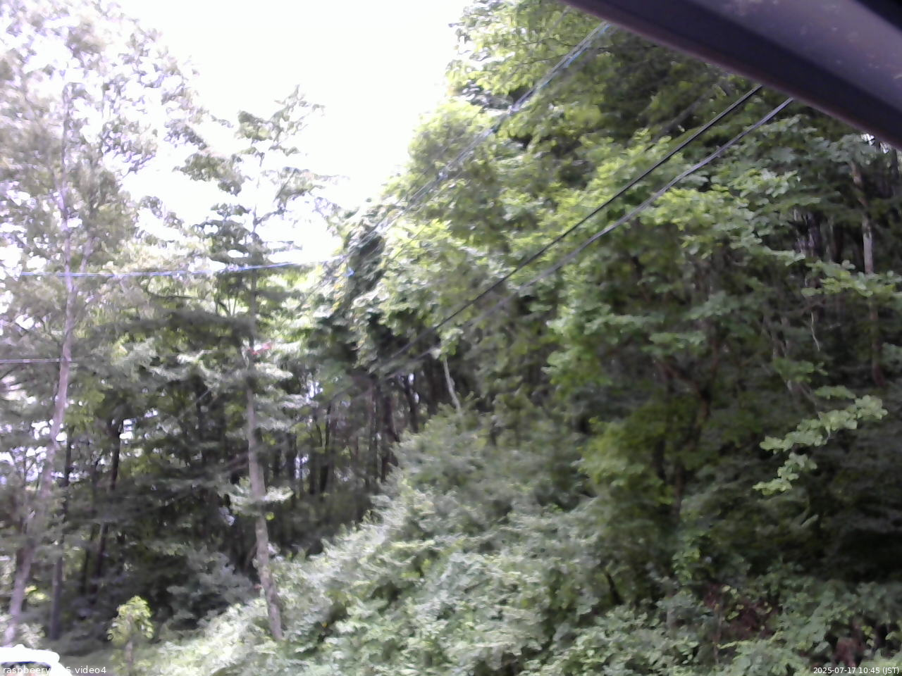 長野県菅平高原 ゆたか山荘 東側上空 2025/07/17 10:45