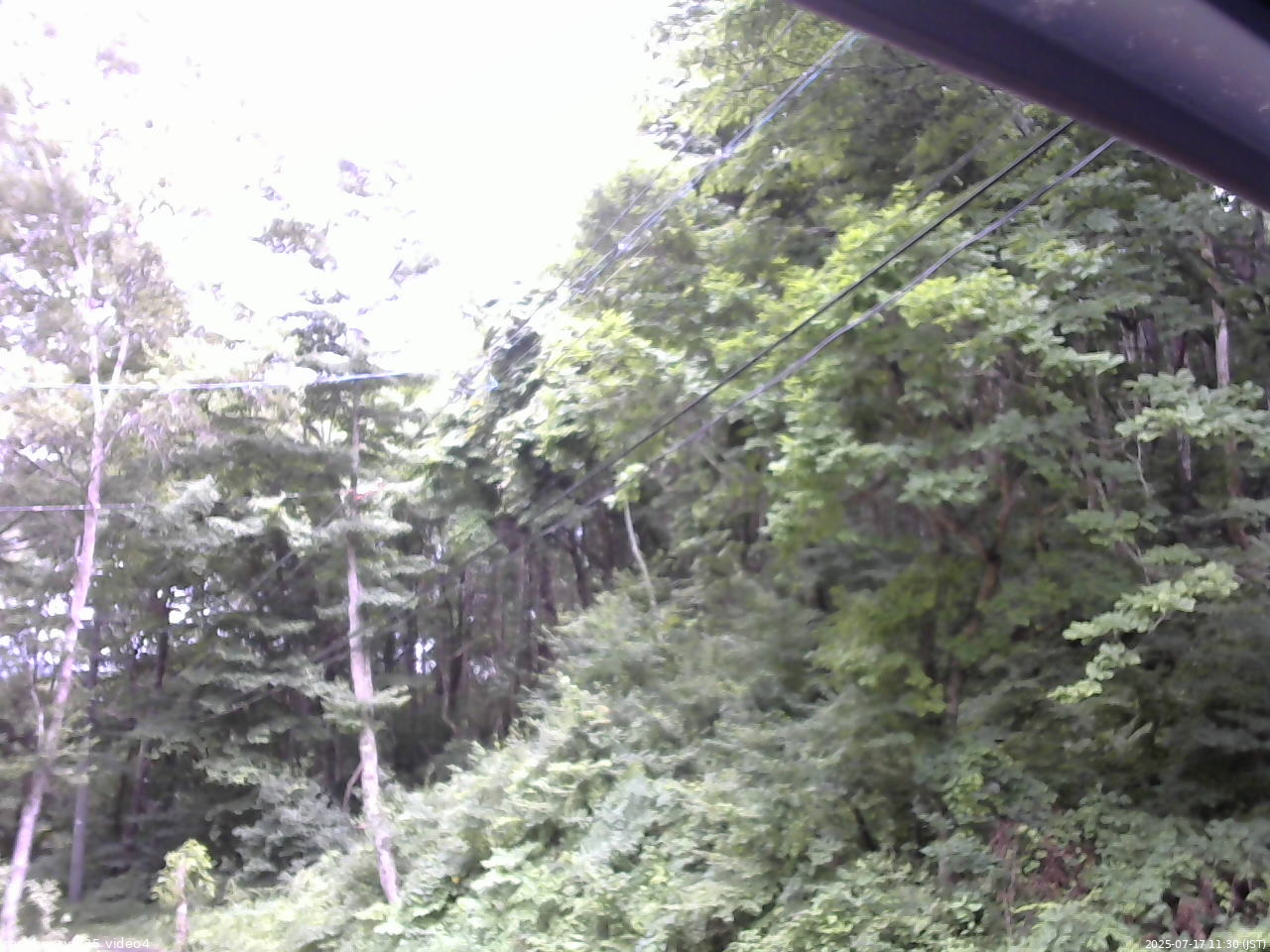 長野県菅平高原 ゆたか山荘 東側上空 2025/07/17 11:30