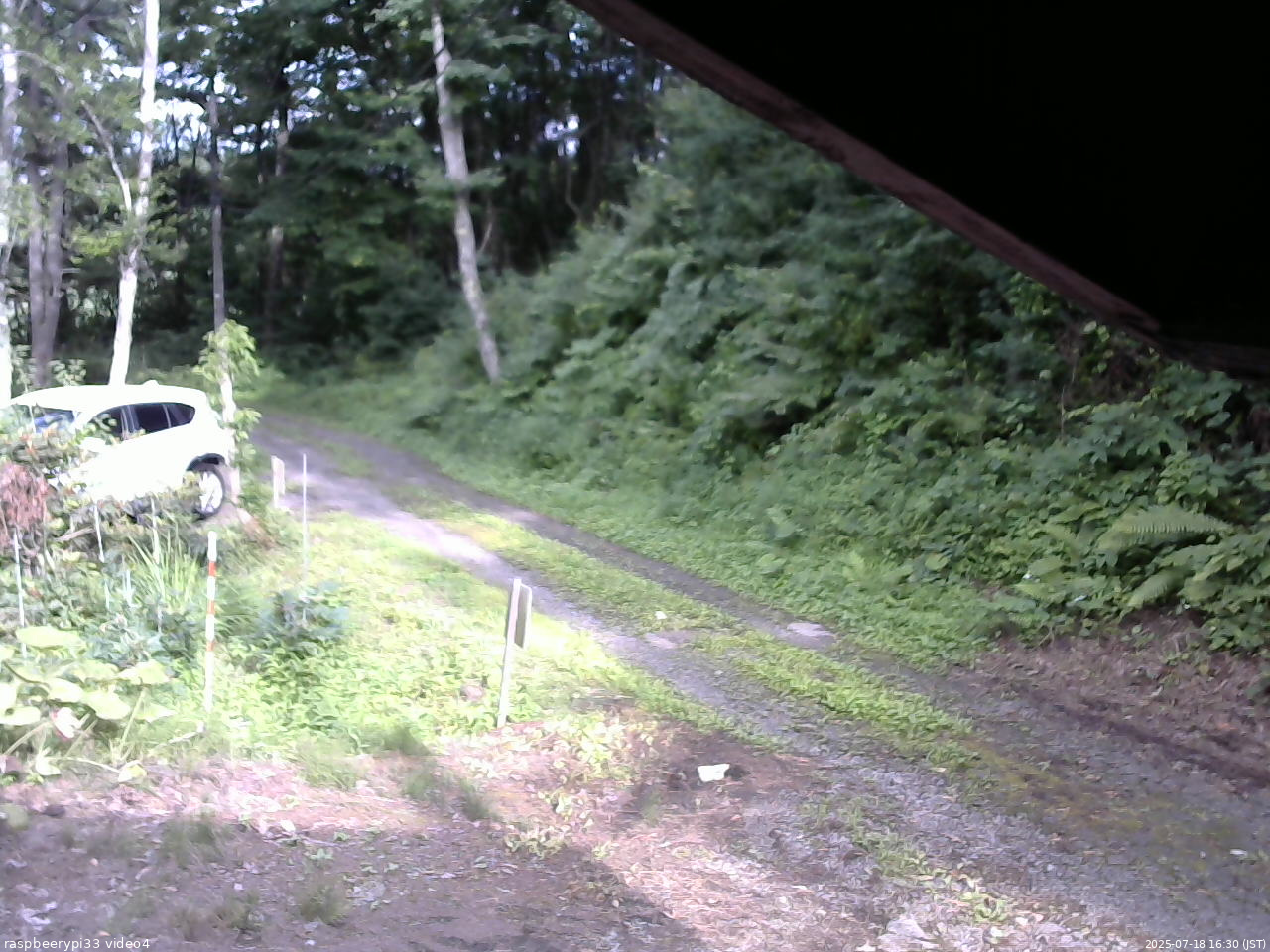 長野県菅平高原 ゆたか山荘 東側(坂下) 2025/07/18 16:30
