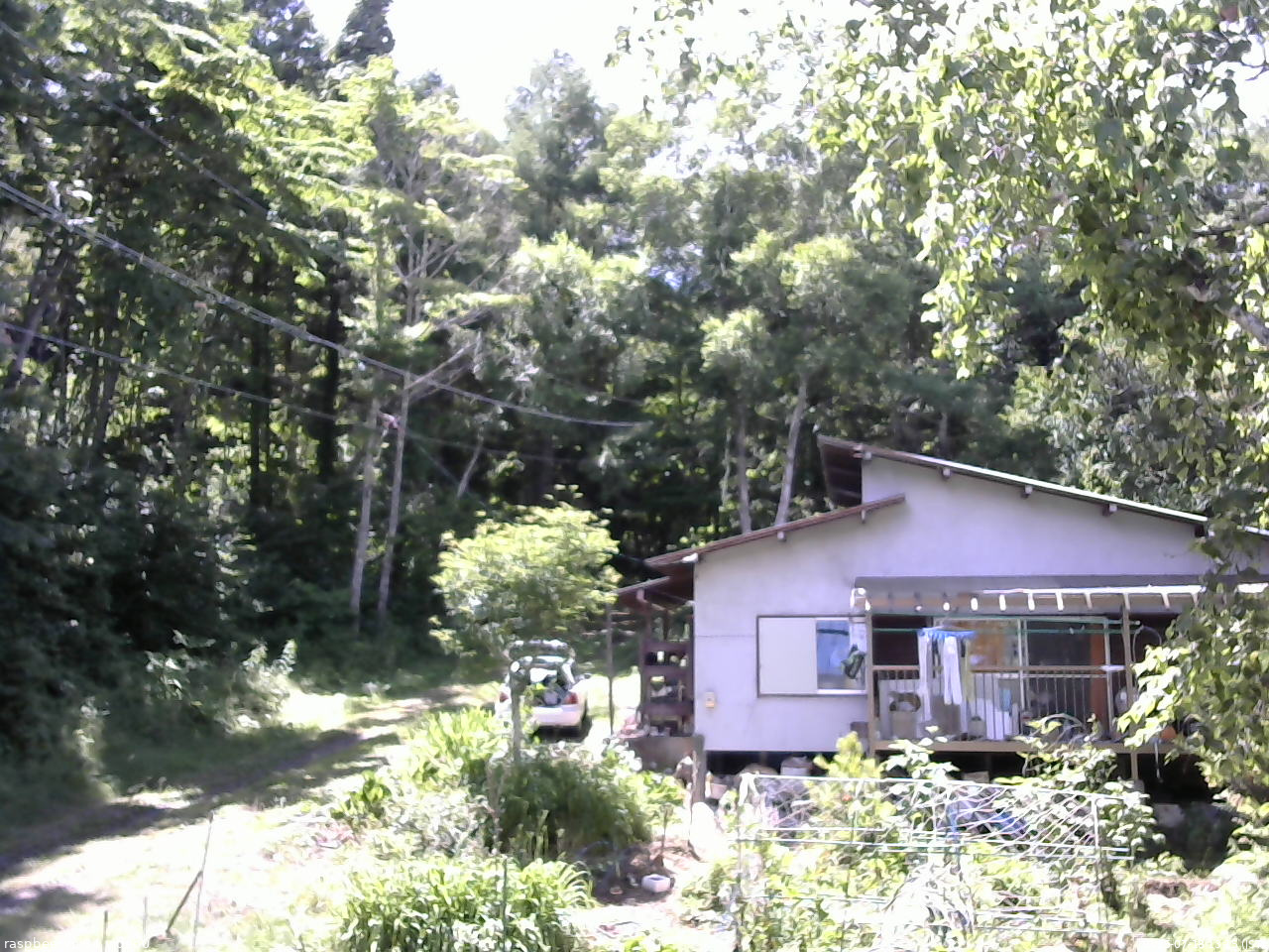 長野県菅平高原 ゆたか山荘 西側(坂上) 2025/07/18 13:15
