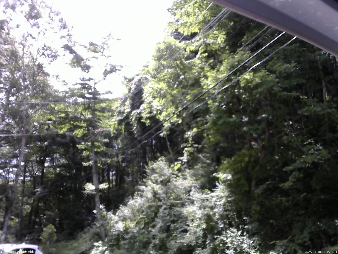 長野県菅平高原 ゆたか山荘 東側上空 2025/07/18 08:45