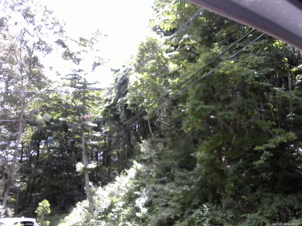 長野県菅平高原 ゆたか山荘 東側上空 2025/07/18 10:00