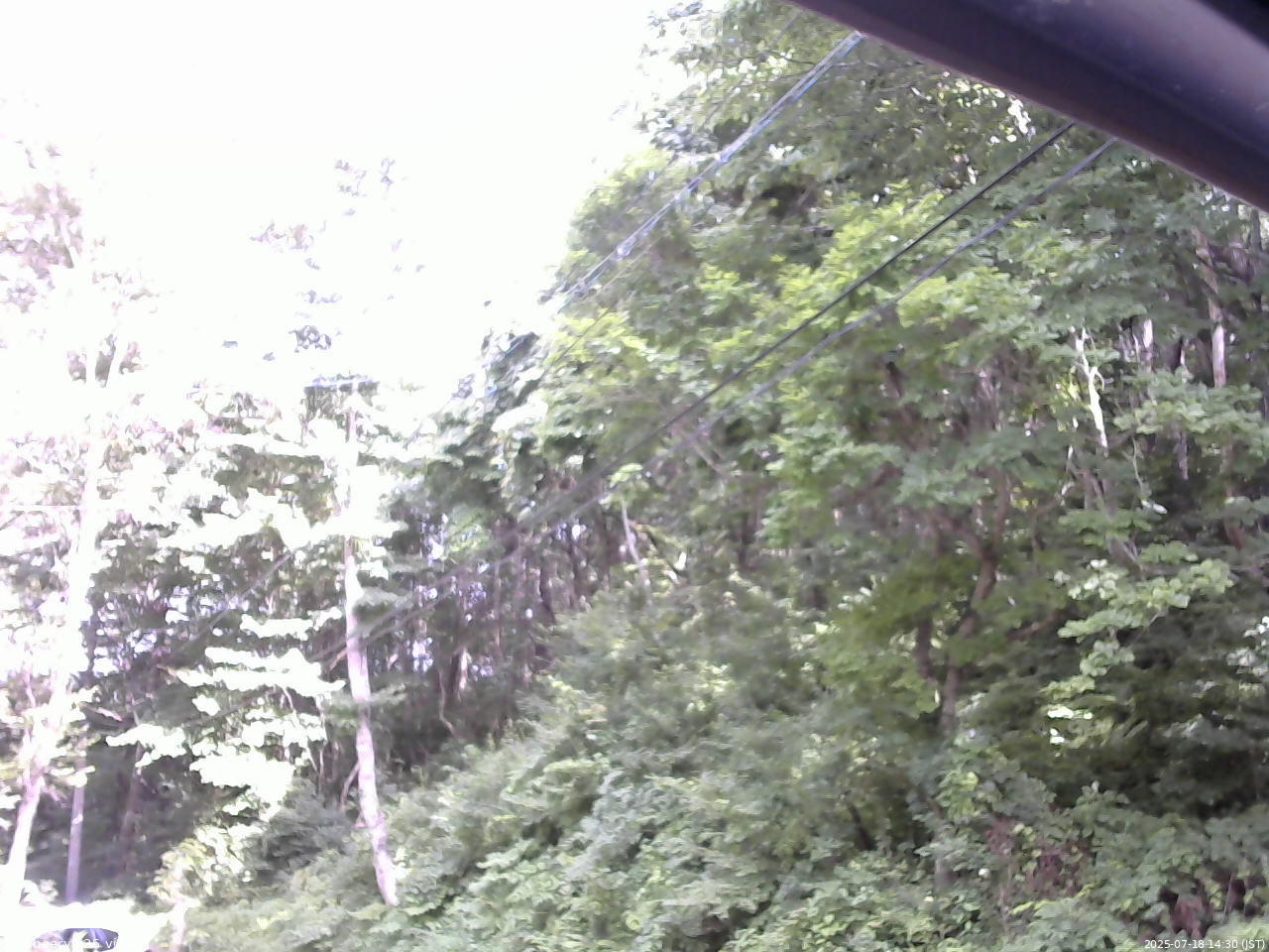 長野県菅平高原 ゆたか山荘 東側上空 2025/07/18 14:30