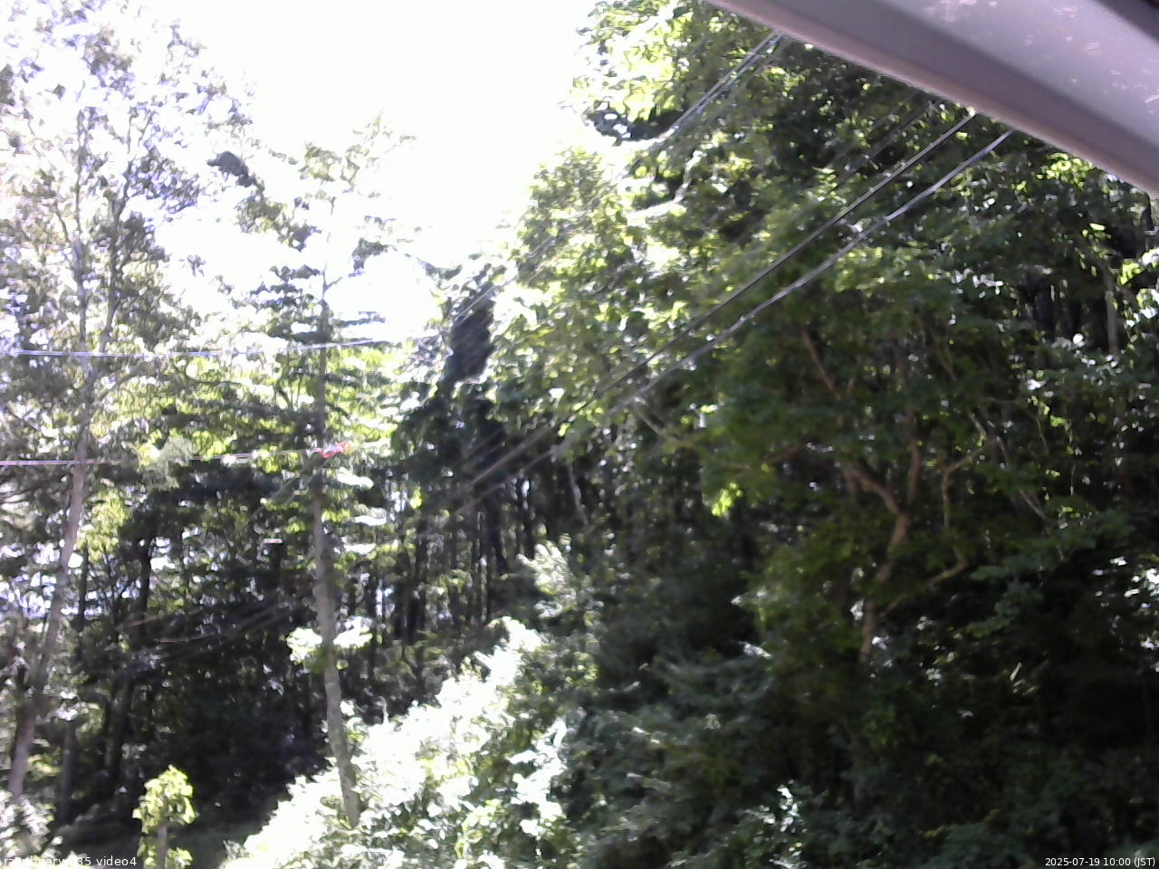 長野県菅平高原 ゆたか山荘 東側上空 2025/07/19 10:00