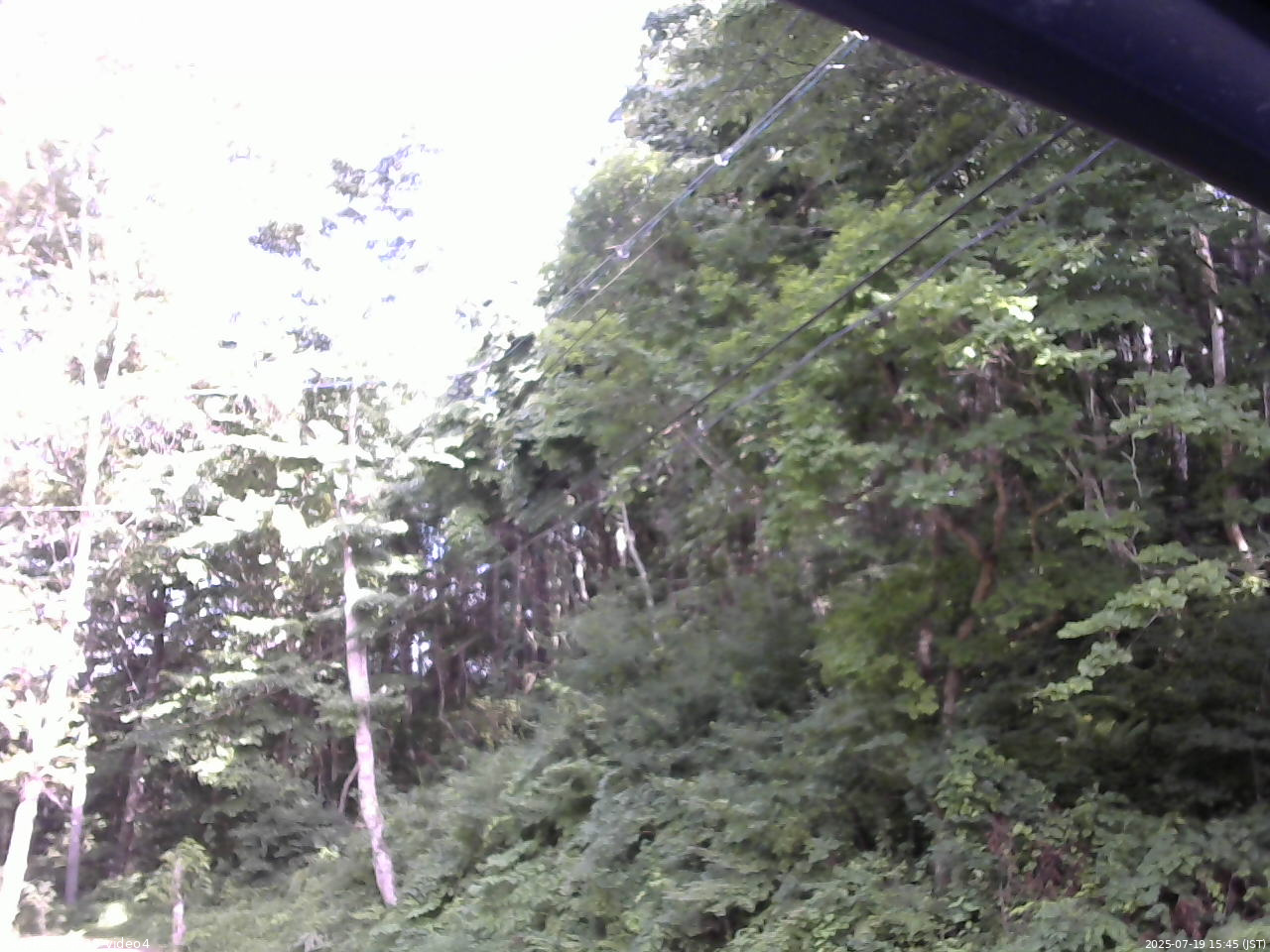 長野県菅平高原 ゆたか山荘 東側上空 2025/07/19 15:45