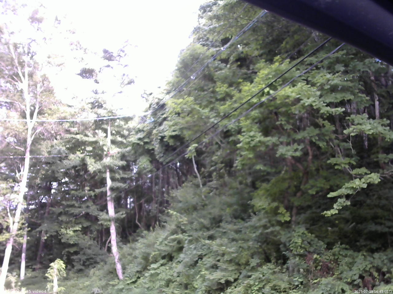 長野県菅平高原 ゆたか山荘 東側上空 2025/07/19 16:45