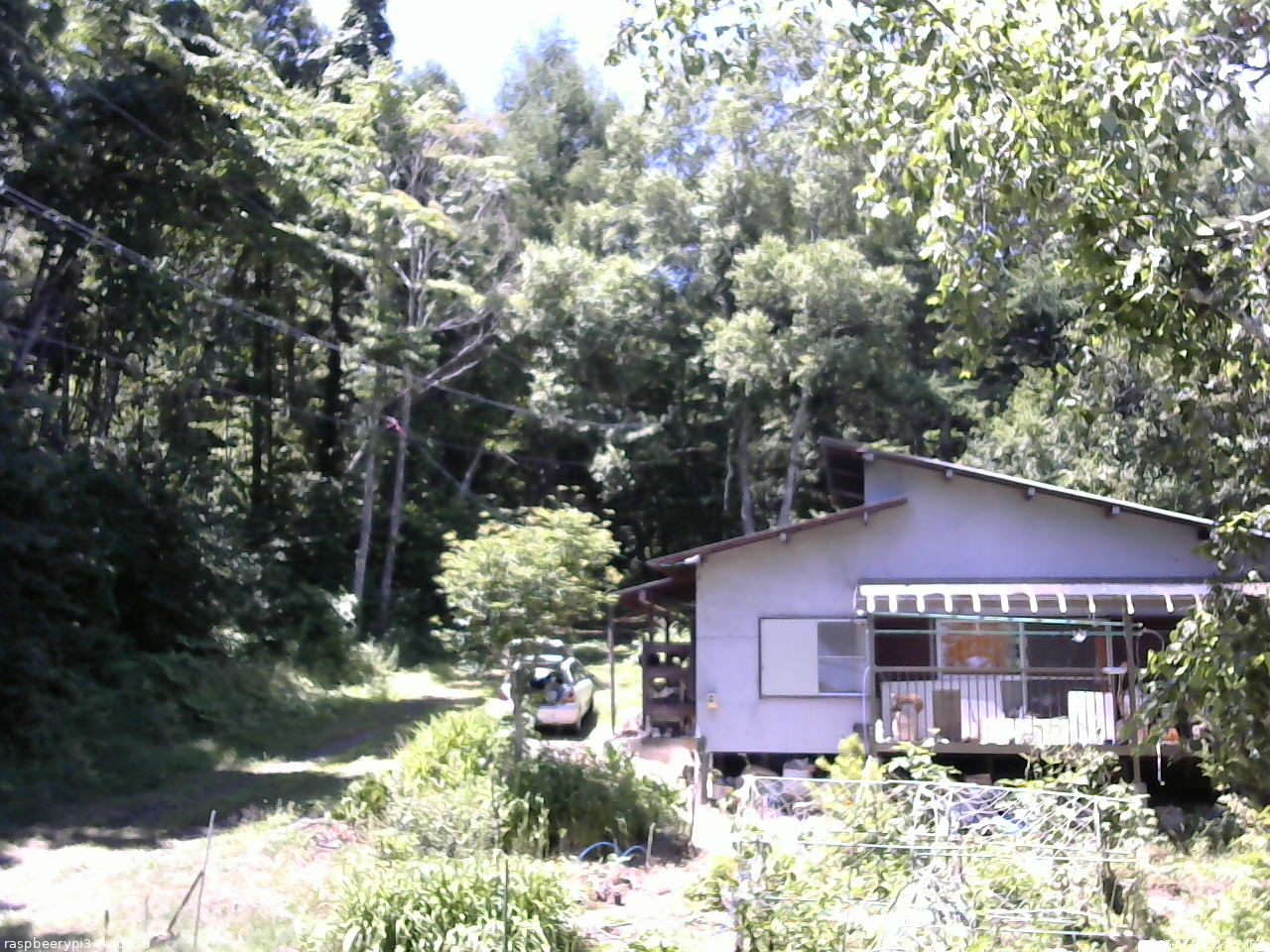 長野県菅平高原 ゆたか山荘 西側(坂上) 2025/07/20 11:45