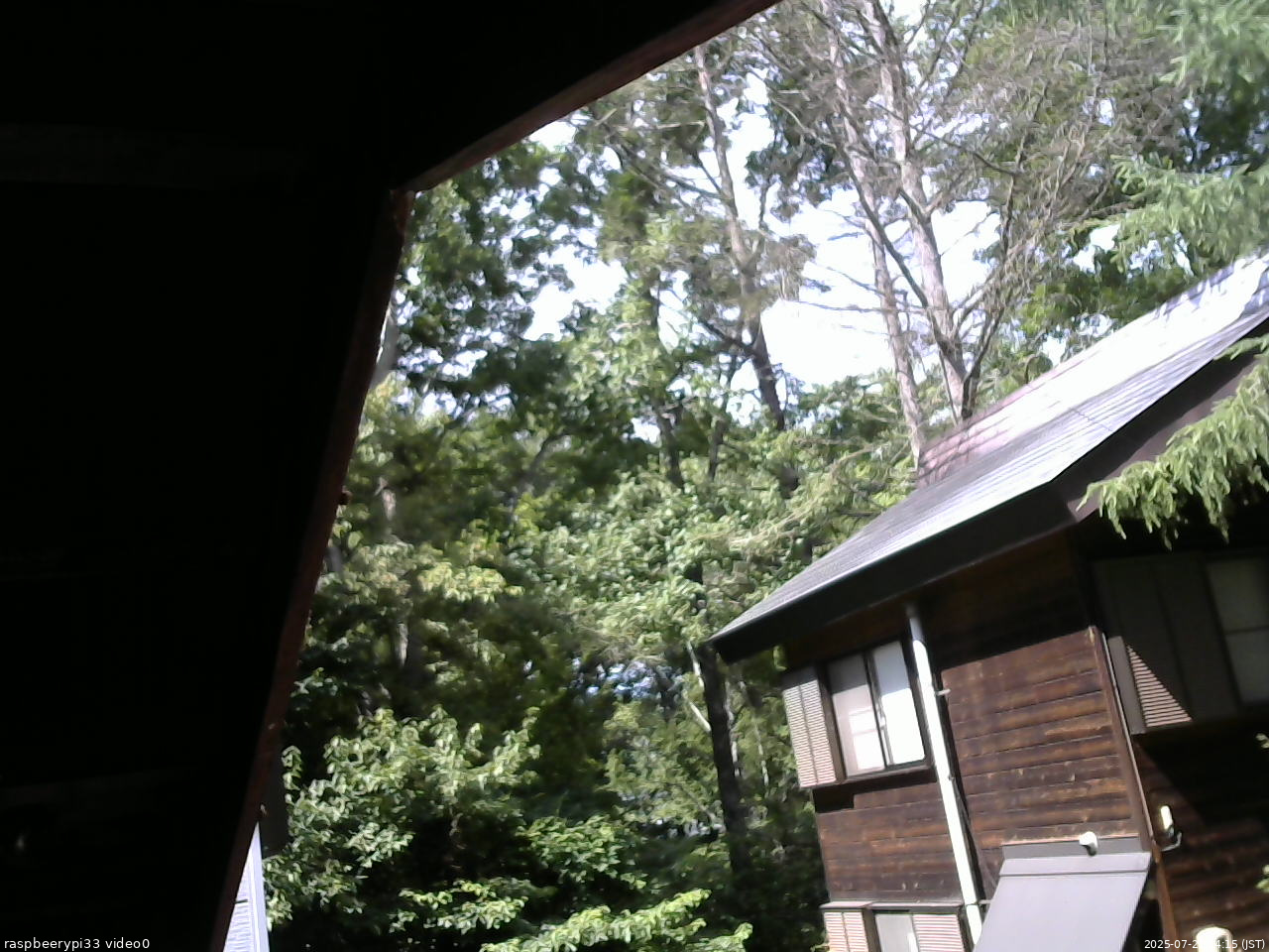 長野県菅平高原 ゆたか山荘 北側 2025/07/21 14:15