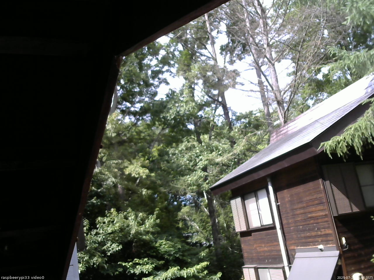 長野県菅平高原 ゆたか山荘 北側 2025/07/21 14:45