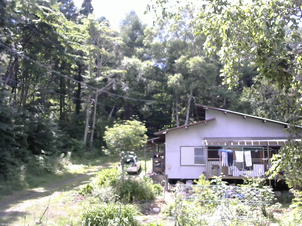 長野県菅平高原 ゆたか山荘 西側(坂上) 2025/07/21 13:15