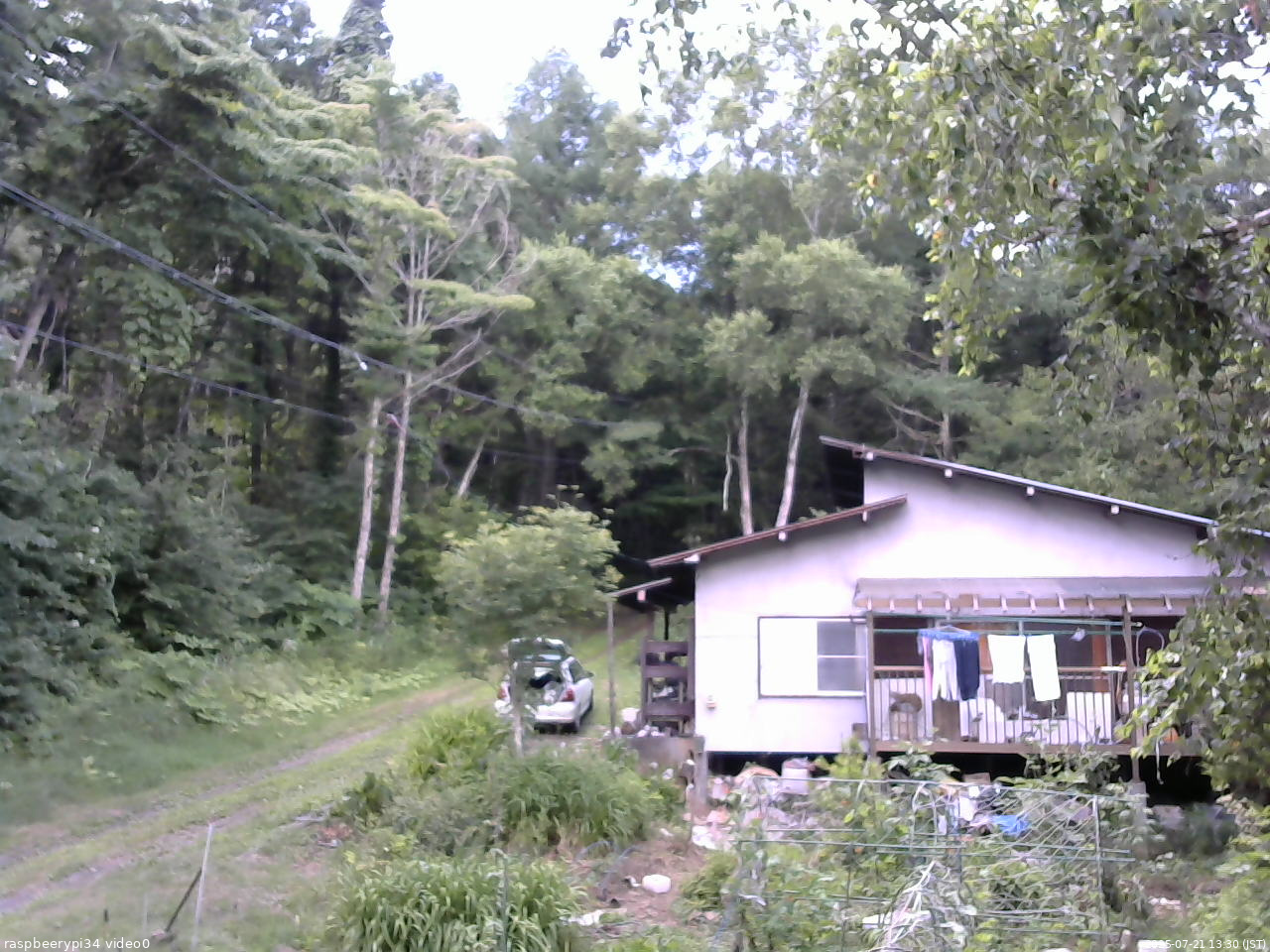 長野県菅平高原 ゆたか山荘 西側(坂上) 2025/07/21 13:30