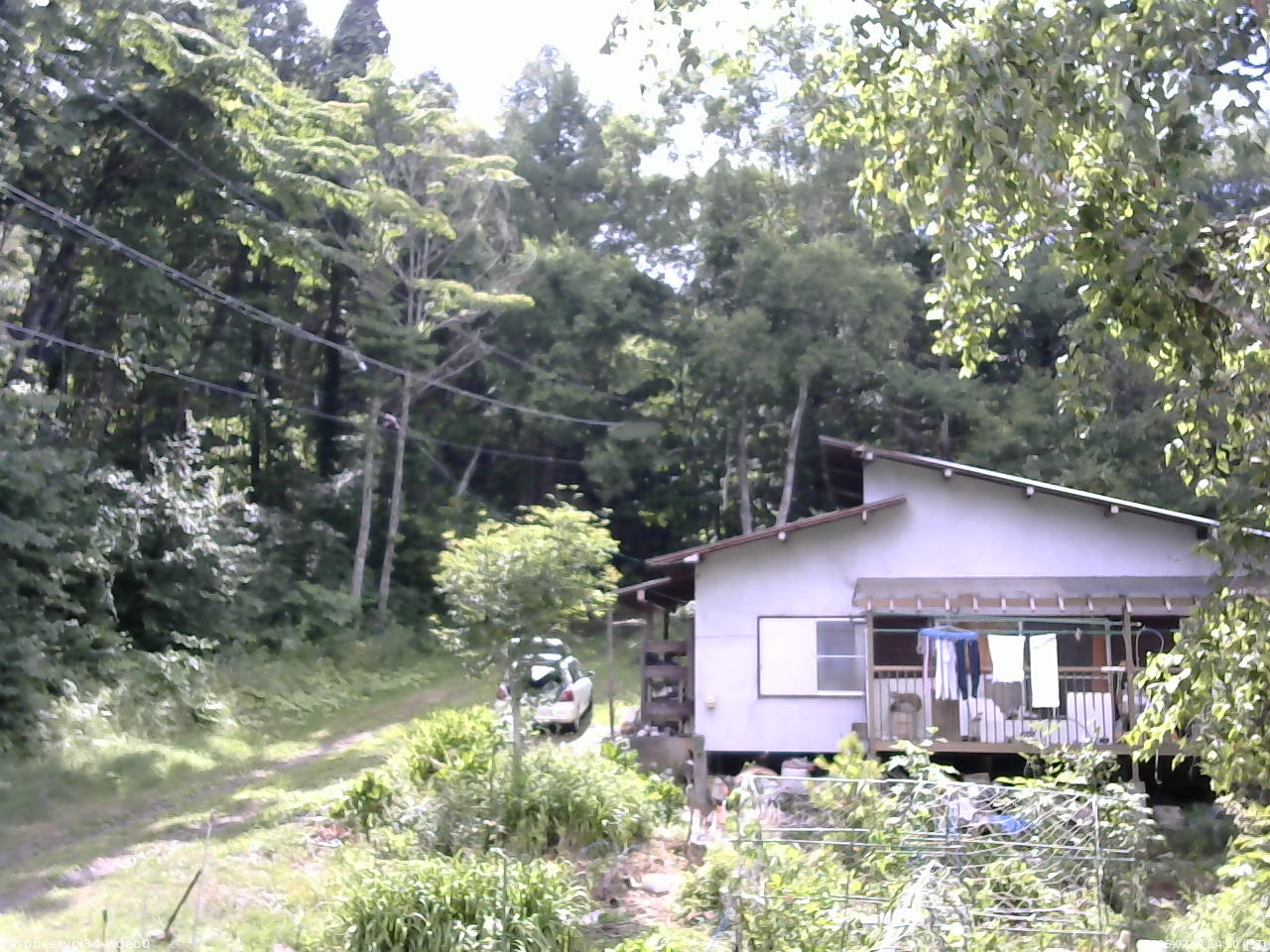 長野県菅平高原 ゆたか山荘 西側(坂上) 2025/07/21 14:30
