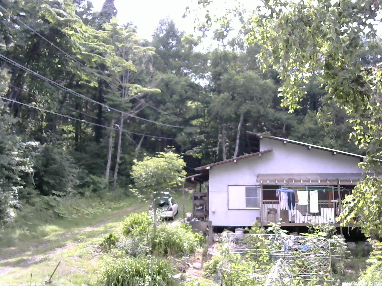 長野県菅平高原 ゆたか山荘 西側(坂上) 2025/07/21 15:00