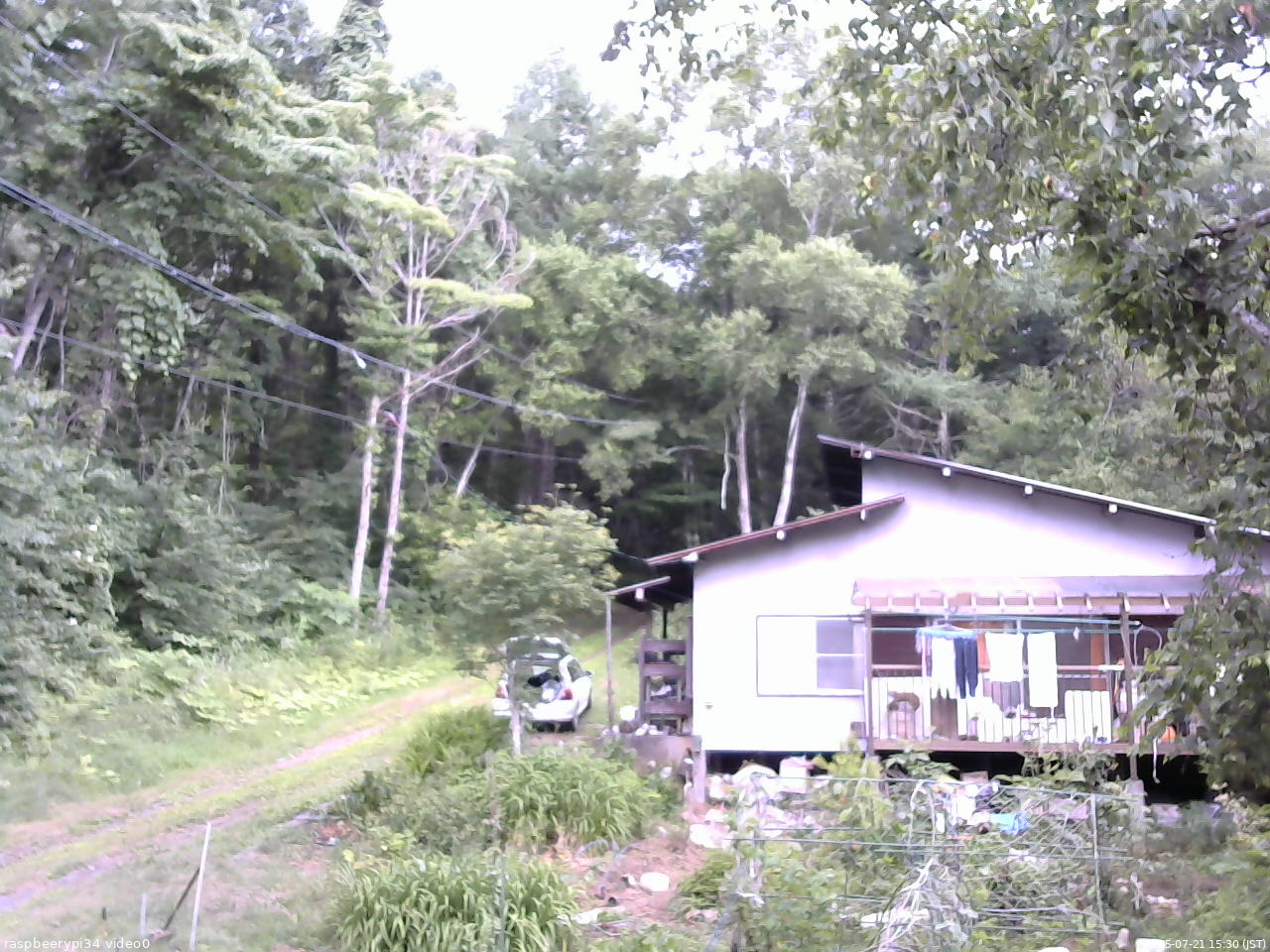 長野県菅平高原 ゆたか山荘 西側(坂上) 2025/07/21 15:30