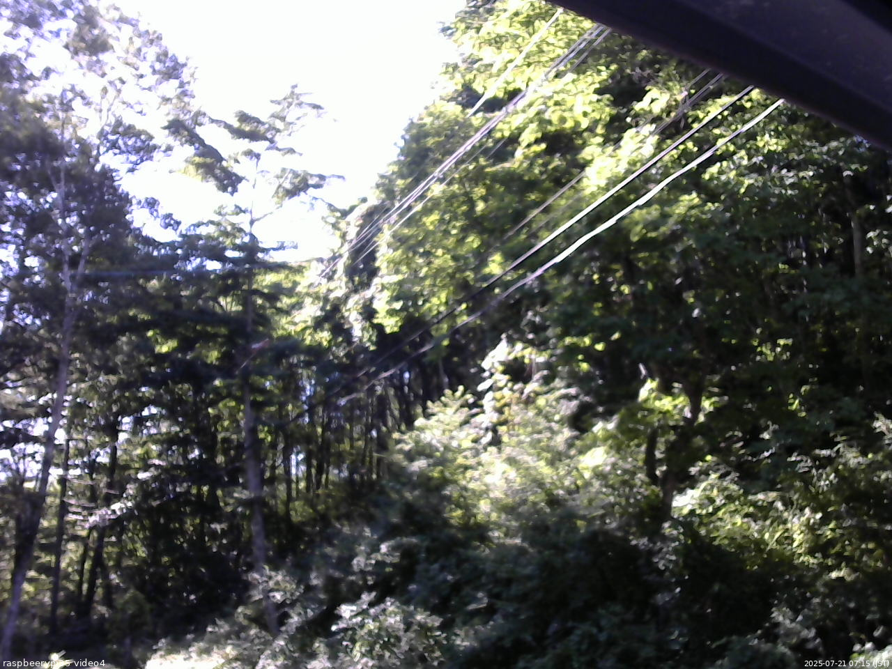 長野県菅平高原 ゆたか山荘 東側上空 2025/07/21 07:15