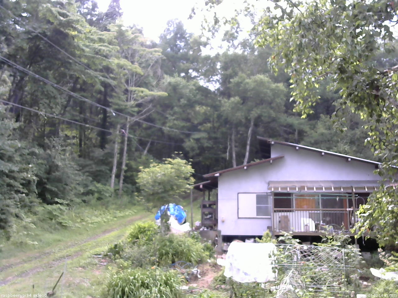 長野県菅平高原 ゆたか山荘 西側(坂上) 2025/07/22 14:45