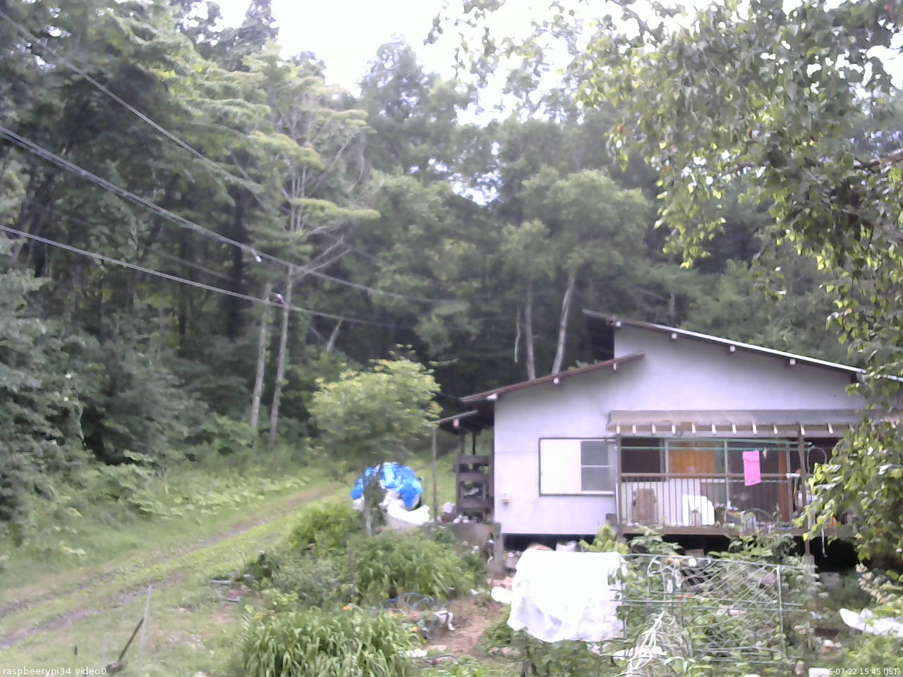 長野県菅平高原 ゆたか山荘 西側(坂上) 2025/07/22 15:45
