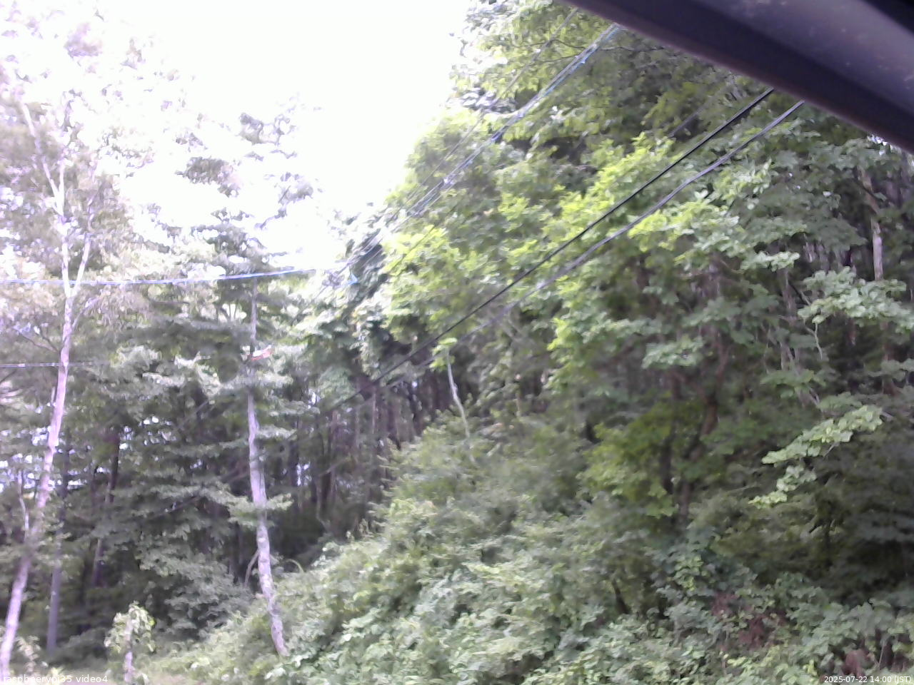 長野県菅平高原 ゆたか山荘 東側上空 2025/07/22 14:00