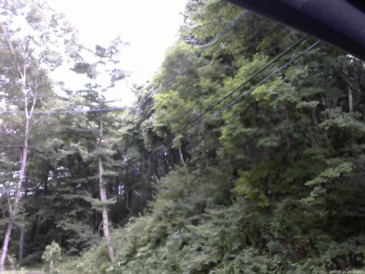長野県菅平高原 ゆたか山荘 東側上空 2025/07/22 14:30