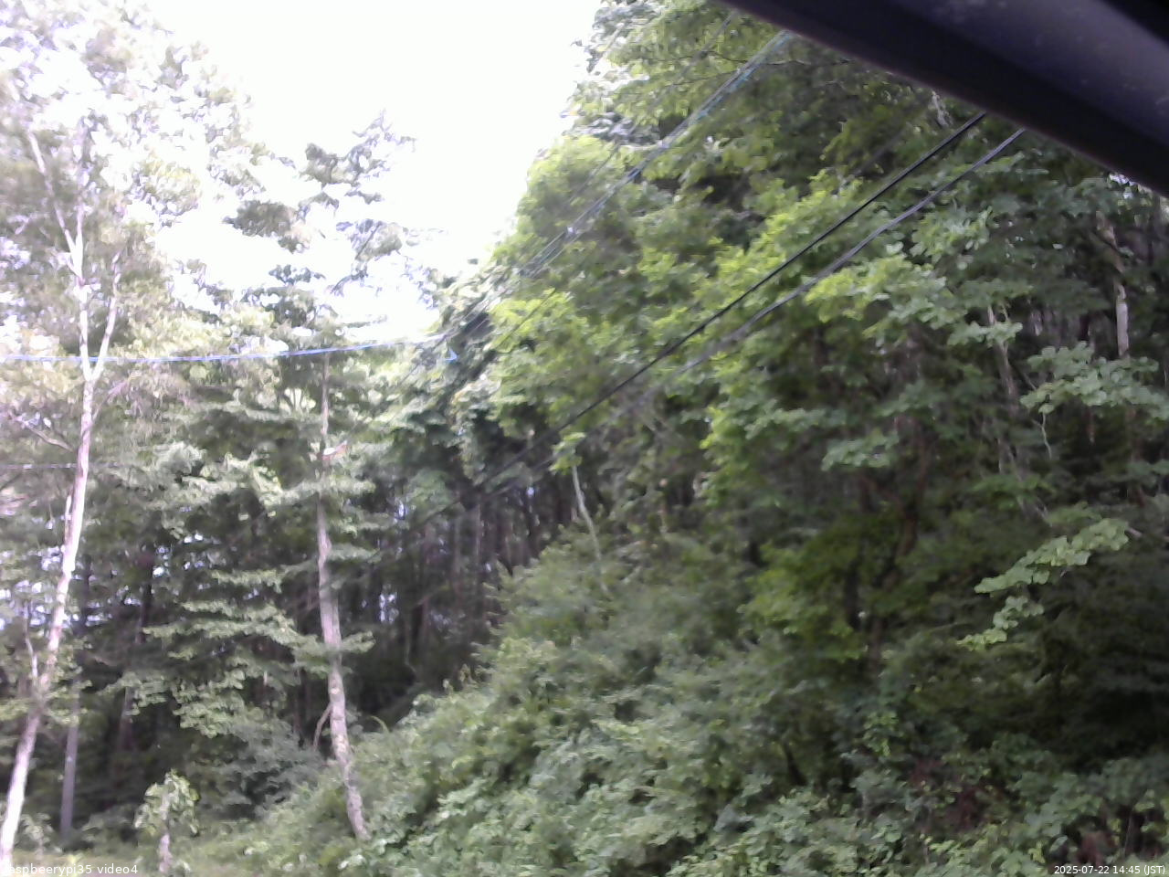 長野県菅平高原 ゆたか山荘 東側上空 2025/07/22 14:45