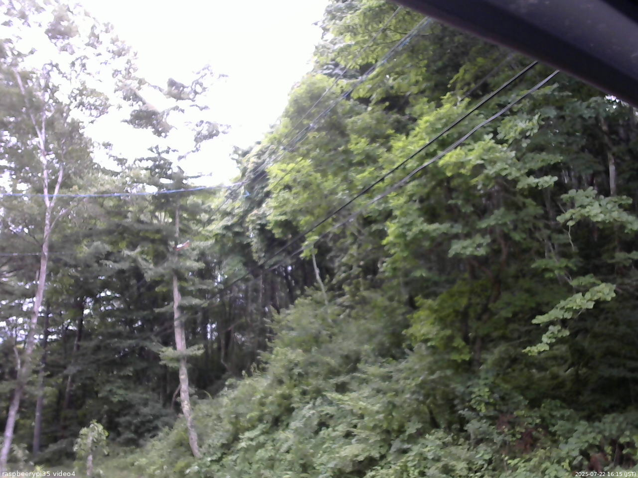 長野県菅平高原 ゆたか山荘 東側上空 2025/07/22 16:15