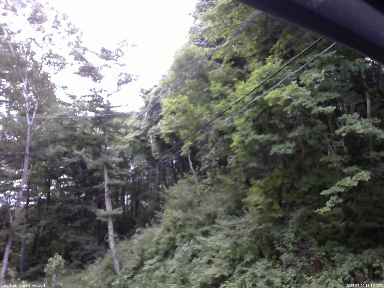 長野県菅平高原 ゆたか山荘 東側上空 2025/07/22 16:30
