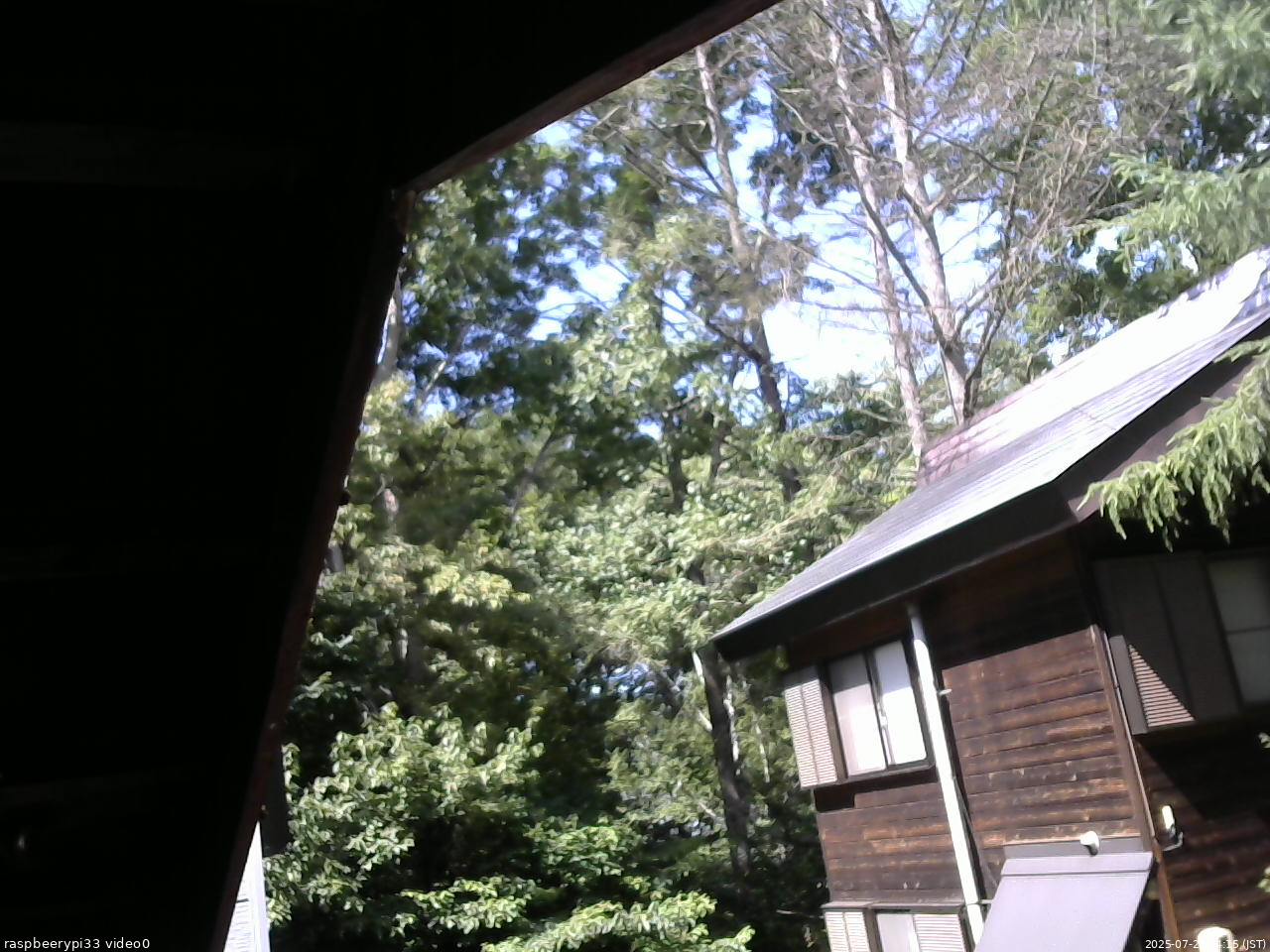 長野県菅平高原 ゆたか山荘 北側 2025/07/24 14:15