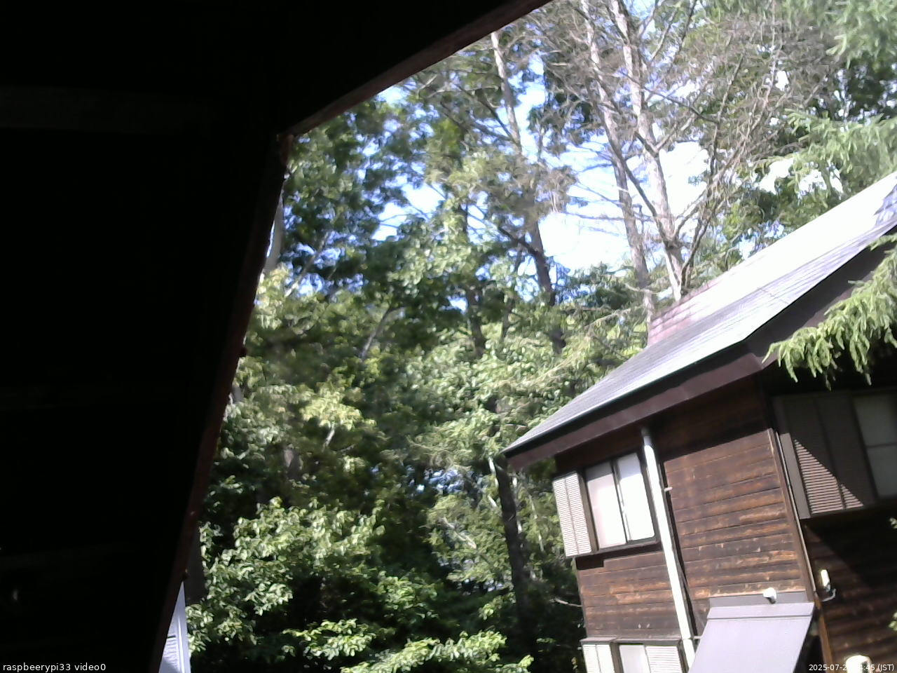 長野県菅平高原 ゆたか山荘 北側 2025/07/24 14:45